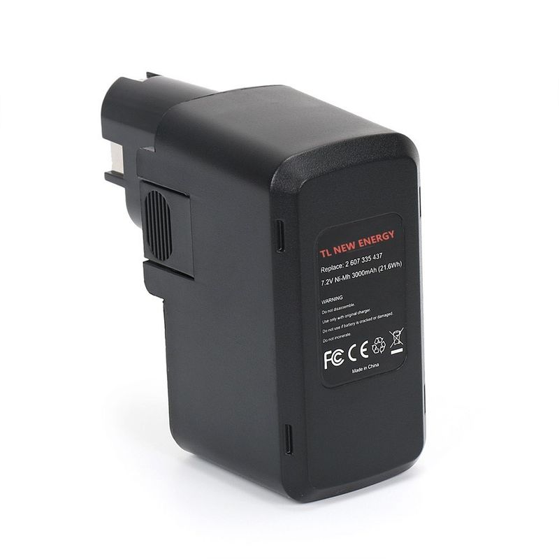 7.2V 3300mAh باتری ابزار برق بوش 2 607 335 033 ، 2 607 335 073