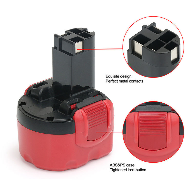 باتری ابزار برق 9.6V 2500mAh برای Boschbat048, Bat100, Bat119, 2607 335 540, 2607 335 674, 2607 335 682