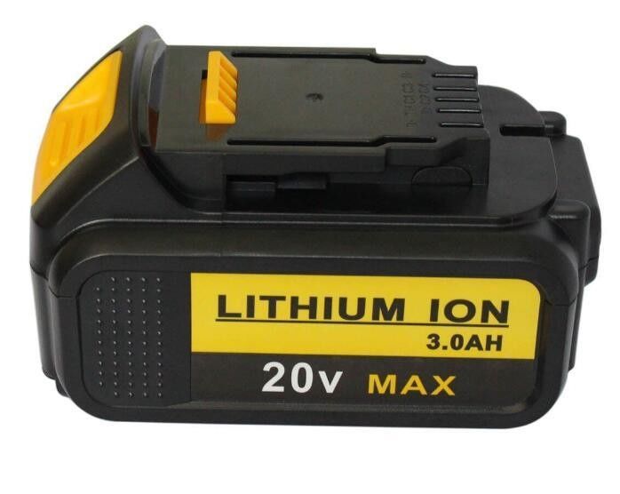 باتری قابل حمل Dcb180 Dewalt ابزار برق 20V 3000mAh برای حفاری بی سیم