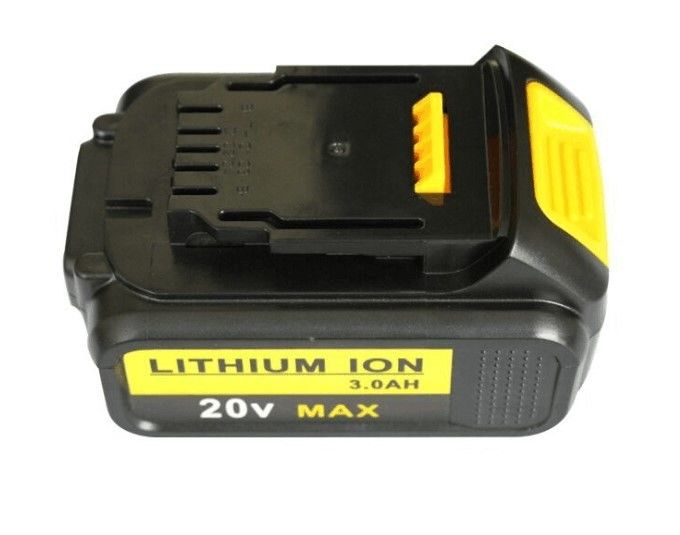باتری قابل حمل Dcb180 Dewalt ابزار برق 20V 3000mAh برای حفاری بی سیم