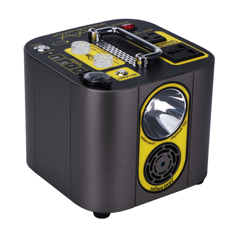 18650 باتری ایستگاه برق قابل حمل 467wh 126ah تامین 600W اوج 1000W با USB نوع C