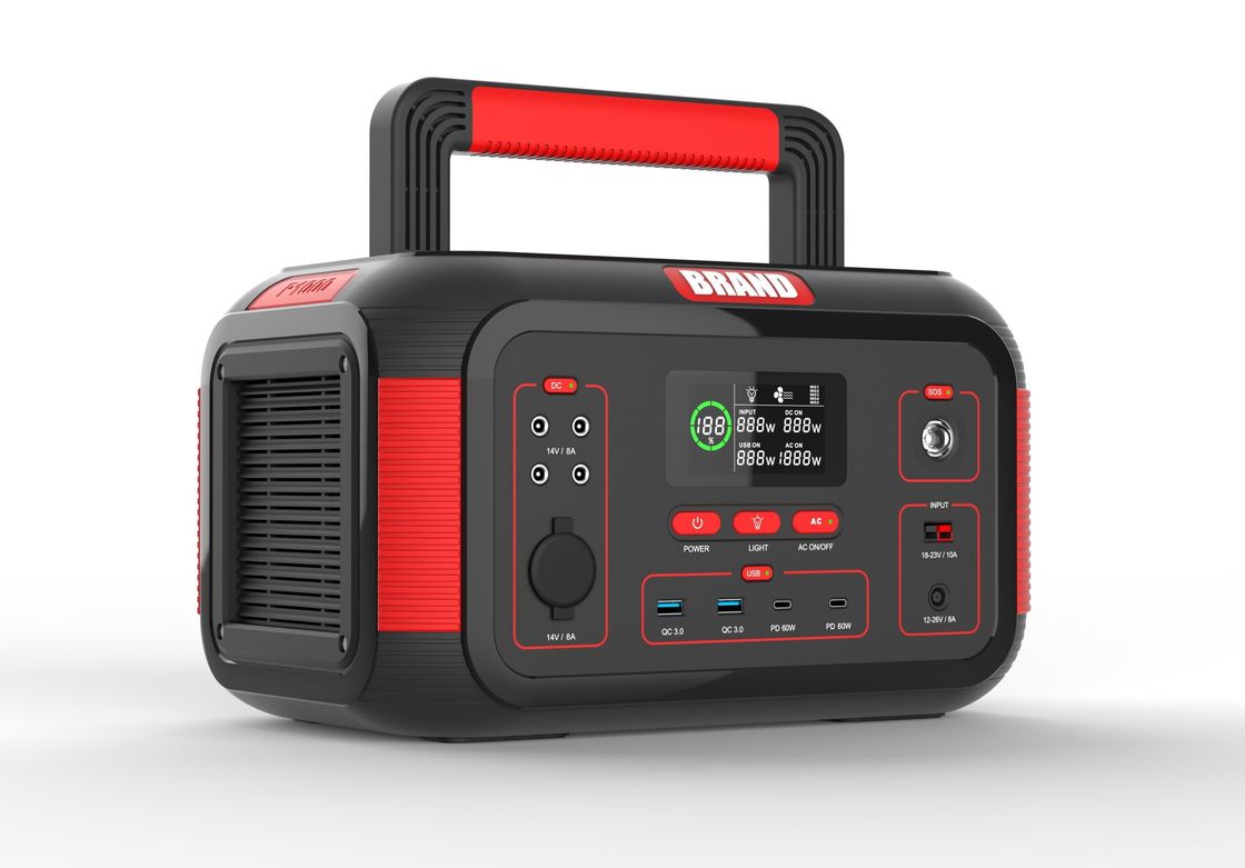 USB 1000W 22.2V 36.4ah مرکز برق قابل حمل خورشیدی قابل شارژ برای خانه برای کمپینگ در فضای باز