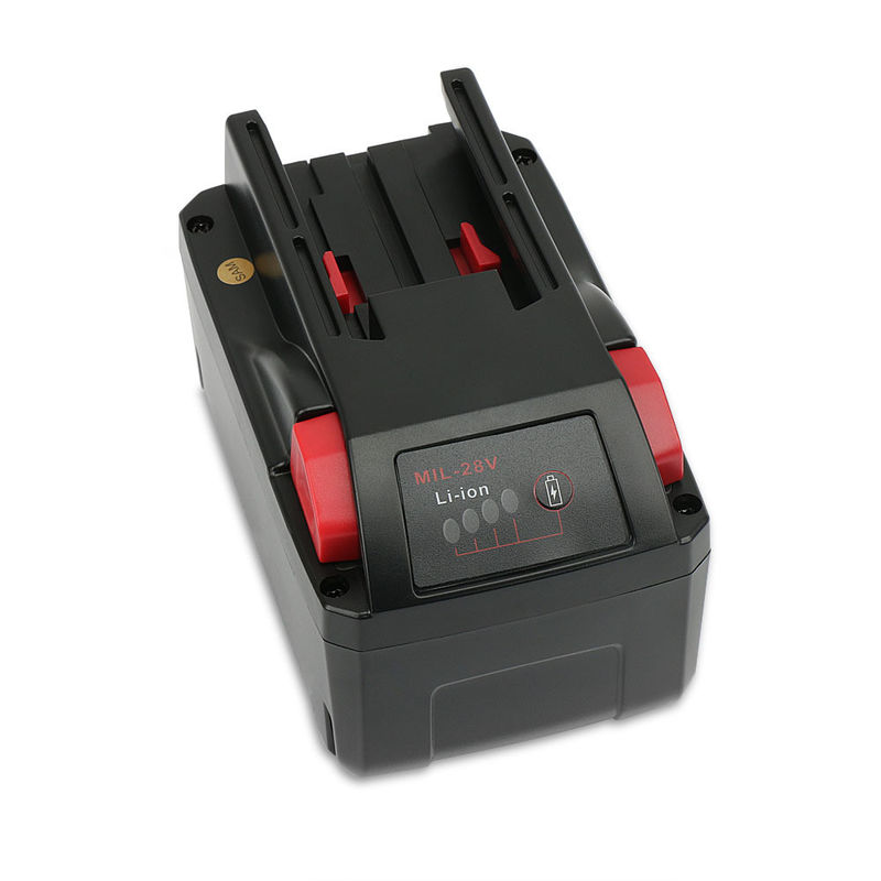 6000mAh ابزار برق بی سیم تعویض باتری 28 ولت میلوکی سازگار با میلوکی 48-11-2830 M28