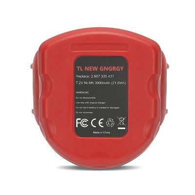 باتری قابل شارژ 3.0mAh بوش 7.2 ولت Ni-CD Ni-MH 2 607 335 437 ، 2 607 335 587