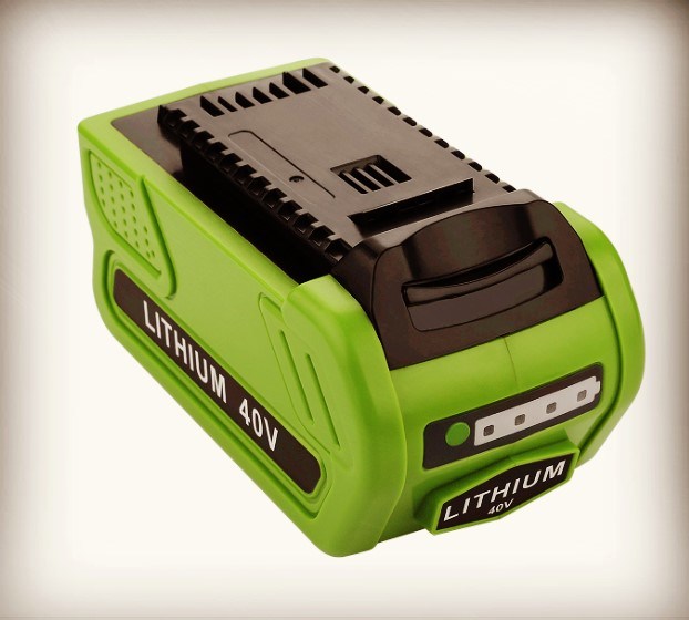 باتری لیتیوم قابل شارژ مجدد Greenworks Gmax 40 ولت 29472 29462 3