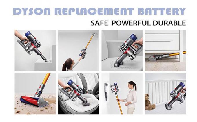 Rechargeable 21.6V 1.5ah 2.0ah 2.5ah Rechargeable Cordless Vacuum Battery Replacement for Dyson DC31 DC 34 DC35
