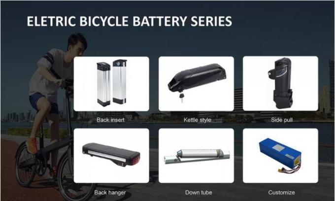 36V 48V 52V Electric Bicycle Battery UL-Certified Lithium Ion E-Bike Battery Pack