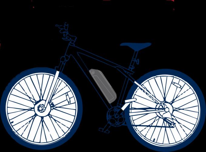 باتری قابل شارژ 36V 14.5ah 522wh Hailong Downtube 4 Pin Dmegc 1